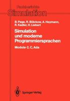 Simulation Und Moderne Programmiersprachen: Modula-2, C, ADA 3540189823 Book Cover