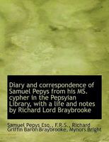 Diary & Correspondence of Samuel Pepys 0530148552 Book Cover