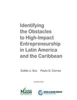 Identifying the Obstacles to High-Impact Entrepreneurship in Latin America and the Caribbean 1502559218 Book Cover