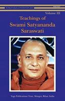 Teachings of Swami Satyananda Saraswati Vol 3 8185787042 Book Cover