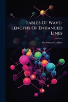 Tables Of Wave-lengths Of Enhanced Lines 1024860450 Book Cover