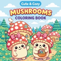 Cute & Cozy Mushroom Coloring Book 7540545631 Book Cover