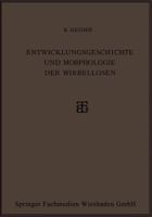 Entwicklungsgeschichte Und Morphologie Der Wirbellosen 3663154416 Book Cover