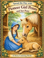 Spend the Day With Pioneer Girl Penny and Her Pony Story Coloring Book: Pioneer Girl Penny and Her Pony B0HDBHYLSH Book Cover