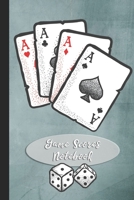 Game Scores Notebook: Blank Composition Notebook To Record Your Game Scores to Keep a Journal of Game Night 1674413297 Book Cover