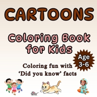 A - Z Themes : C : Cartoons.: Enjoy playful cartoon characters that teach values skills and imagination (Wiggles and Giggles - Coloring book for kids) B0FRLYW8HL Book Cover