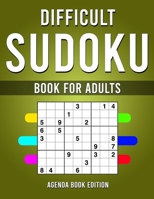 Difficult Sudoku Book for Adults: 200 Very Hard Sudoku's for Advanced Players B08R2B2RR2 Book Cover