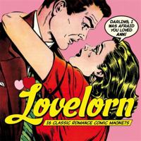 Lovelorn: 16 Classic Romance Comic Magnets 1908150440 Book Cover