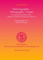 Historiographie - Ethnographie - Utopie. Gesammelte Schriften: Studien Zu Herodots Kunst Der Historie 3447056169 Book Cover
