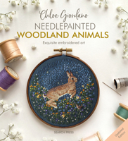Needlepainted Woodland Animals: The exquisite embroidered art of Chloe Giordano 1800922485 Book Cover