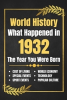 World History What Happened in 1932: The Year You Were Born - Major Events, Sports Highlights, Technological Advances, Cost of Living Changes and More B0F2F8LY45 Book Cover