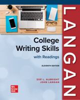 Mhe High School College Writing Skills with Readings 126459383X Book Cover