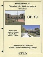 Foundations of Chemistry in the Laboratory, Chapter 19 0470895594 Book Cover