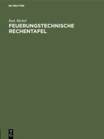 Feuerungstechnische Rechentafel (German Edition) 3486750887 Book Cover