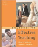 Strategies for Effective Teaching 0072564288 Book Cover