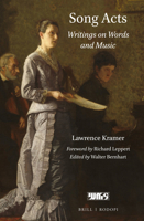 Song Acts: Writings on Words and Music 9004342125 Book Cover