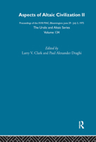 Aspects of Altaic Civilization II 0700709347 Book Cover