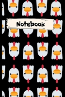 Notebook: Cluckin Crazy Chicken Notebook/Journal.Cute Crazy chicken.Egg Journal: An egg log book, egg tracker, backyard chicken log book, egg notebook, backyard chicken journal that makes a perfect gi 1708446125 Book Cover