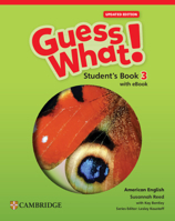 Guess What! American English Level 3 Student's Book with eBook Updated 1009798596 Book Cover