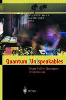 Quantum (Un)speakables 3540427562 Book Cover