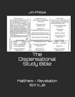 The Dispensational Study Bible: Matthew - Revelation 1611 KJB B0C6W3FCDQ Book Cover