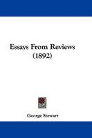 Essays from Reviews 1104052865 Book Cover