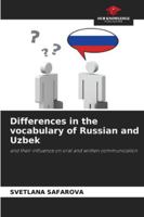 Differences in the vocabulary of Russian and Uzbek 620894287X Book Cover