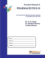 Practical Manual of PHARMACEUTICS-II 9386700557 Book Cover