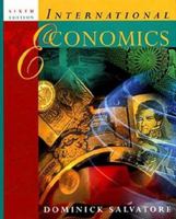 International Economics 0471364584 Book Cover