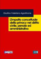 L’impatto concettuale della privacy nel diritto civile, penale ed amministrativo 8833001113 Book Cover