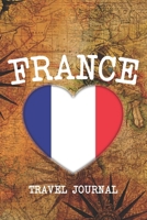 FRANCE: 6x9 Travel planner I Road trip planner I Dot grid journal I Travel notebook I Travel diary I Pocket journal I Gift for Backpacker 1673239722 Book Cover