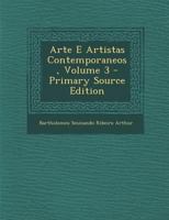 Arte E Artistas Contemporaneos; Volume 3 1022504649 Book Cover