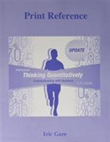 Thinking Quantitatively: Communicating with Numbers Update (Print Reference) 0134540492 Book Cover