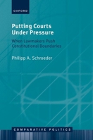 Putting Courts Under Pressure: When Lawmakers Push Constitutional Boundaries (Comparative Politics) 0198953232 Book Cover