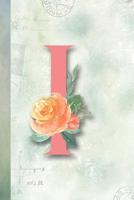 I: Beautifully Monogrammed Composition Book and Notebook for School, Home and Fun 1081965975 Book Cover