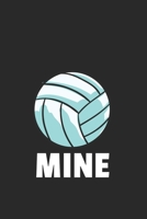 Volleyball Notizbuch: Volleyball Notizbuch f�r Liebhaber / Notizheft / Notizblock A5 (6x9in) Dotted Notebook / Punkteraster / 120 gepunktete Seiten 1678875155 Book Cover