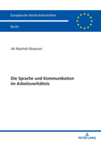 Die Sprache Und Kommunikation Im Arbeitsverhaeltnis 3631891733 Book Cover