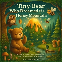 Tiny Bear Who Dreamed of a Honey Mountain: A Gentle Story About Big Dreams and the Sweetness of Kindness B0FGJNG5JD Book Cover