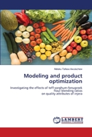 Modeling and product optimization 6206142388 Book Cover