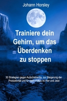 Trainiere dein Gehirn, um das Überdenken zu stoppen: 30 Strategien gegen Aufschieberitis, zur Steigerung der Produktivität und für mehr Fokus im Hier und Jetzt (German Edition) B0F9YRRT9J Book Cover