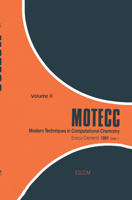 Modern Techniques in Computational Chemistry: Motecc-91 9072199103 Book Cover