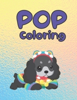 POP Coloring.: Activity Book for Kids. B08QSDRH27 Book Cover