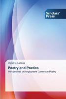 Poetry and Poetics 3639862295 Book Cover