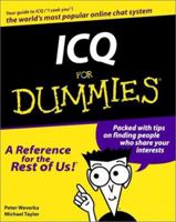 ICQ for Dummies 0764505866 Book Cover
