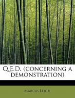 Q.E.D. 0548871418 Book Cover