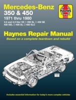 Mercedes-Benz 350 and 450 V8's 1971-80 Owner's Workshop Manual (USA Service & Repair Manuals) 0856966983 Book Cover