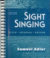 Sight Singing: Pitch, Interval, Rhythm 0393970728 Book Cover