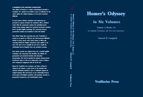 Homer's Odyssey in Six Volumes, Volume I, Books 1-4: An Auditable Translation with Text and Commentary B0GZ743LB9 Book Cover