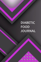 Diabetic Food Journal: Professional Diabetic Food Diary. Professional Design and Layout -- Daily Record of your Blood Sugar Levels and Meals 1676718982 Book Cover