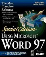 Special Edition Using Microsoft Word 97 0880228326 Book Cover